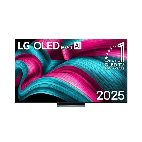 LG OLED evo AI C5, 83'', 4K UHD, OLED must - Teler