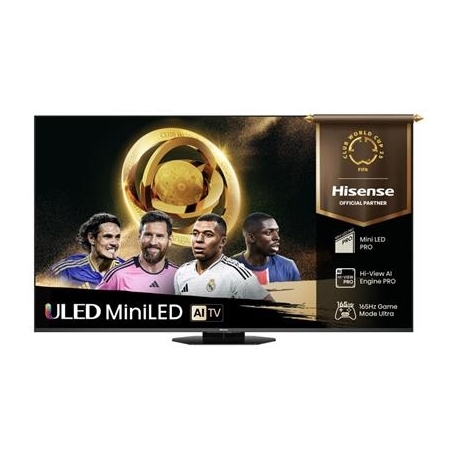 Hisense U8Q, 85'', 4K UHD, ULED, Mini LED, must - Teler