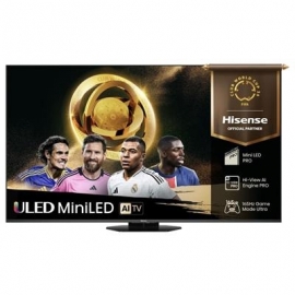 Hisense U8Q, 55'', 4K UHD, ULED, Mini LED, must - Teler