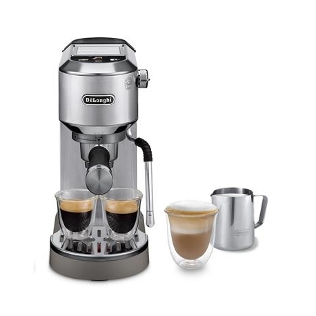 DeLonghi Dedica Duo, hõbedane - Manuaalne espressomasin