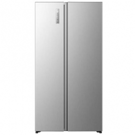Hisense, NoFrost, 527 L, kõrgus 179 cm, hall - SBS-külmik