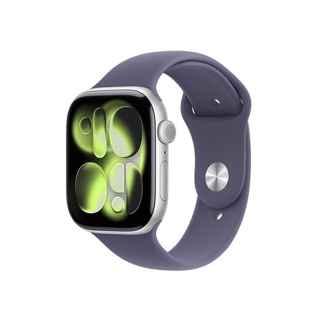 Apple Watch 11, 46 mm, GPS + Cellular, M/L, hõbe - Nutikell