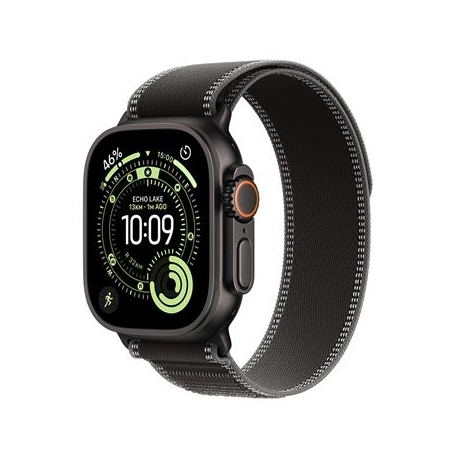 Apple Watch Ultra 3, 49 mm, Trail Loop, S/M, must titaan / must - Nutikell