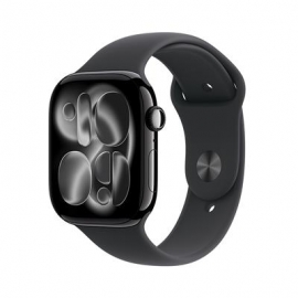 Apple Watch 11, 46 mm, GPS, M/L, must - Nutikell