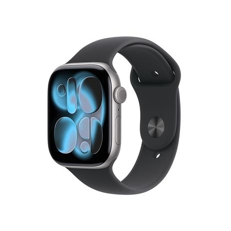 Apple Watch 11, 46 mm, GPS, M/L, tumehall - Nutikell