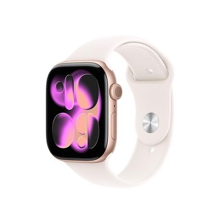 Apple Watch 11, 42 mm, GPS + Cellular, S/M, roosa kuld - Nutikell