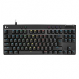 Logitech Pro X TKL Rapid, US, must - Klaviatuur