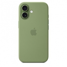 Apple Silicone Case with Magsafe, iPhone 17, roheline - Ümbris