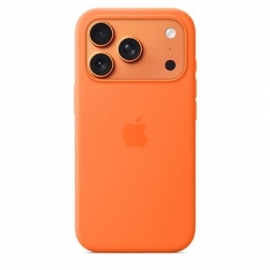 Apple Silicone Case with Magsafe, iPhone 17 Pro, oranž - Ümbris
