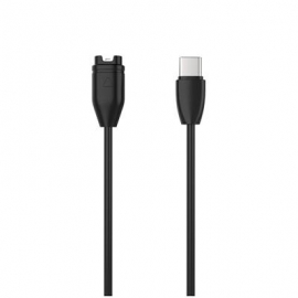 Fixed USB-C Charger, Garmin, must - Laadija