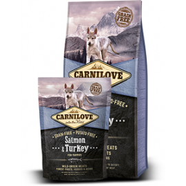 CARNILOVE Salmon & Turkey for Puppies koeratoit 3kg