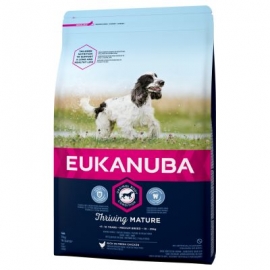 Eukanuba Mature & Senior koeratoit keskmistele koertele 12kg
