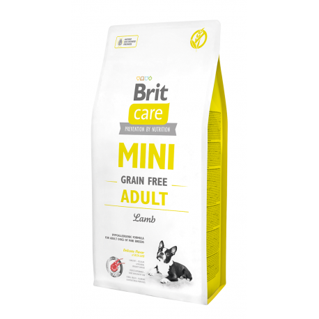 Brit Care Mini Adult Lamb teraviljavaba koeratoit 2x2kg