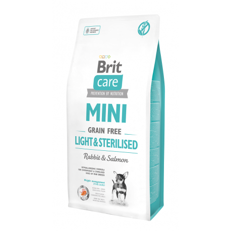 Brit Care Mini Light & Sterilised teraviljavaba koeratoit 2x2kg